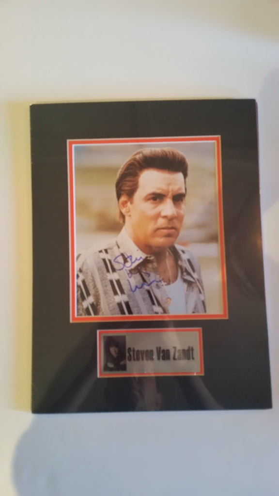 Signed photo of Steven van Zandt