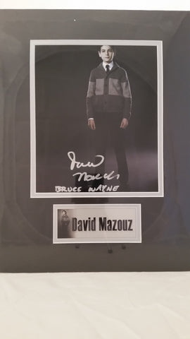 Signed photo of David Mazouz