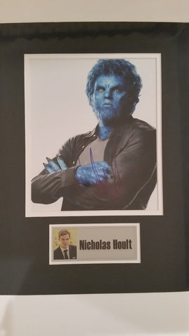 Signed photo of Nicholas Hoult