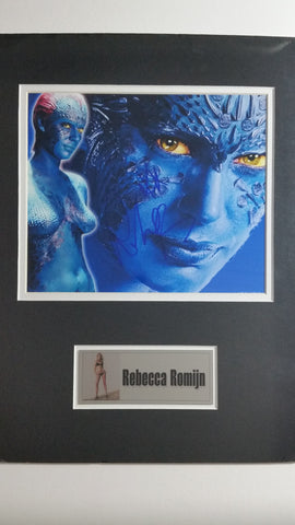 Signed photo of Rebecca Romijn