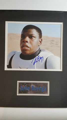 Signed photo of John Boyega