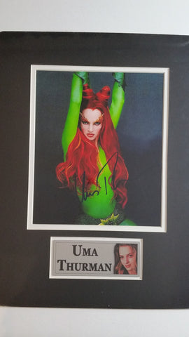 Signed photo of Uma Thurman