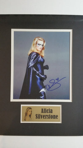 Signed photo of Alicia Silverstone
