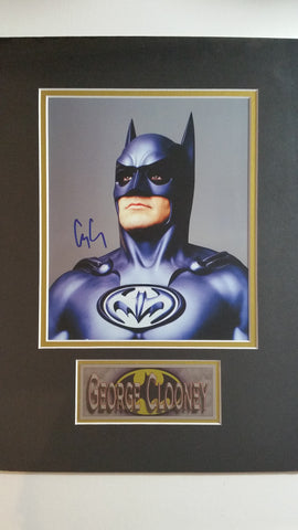 Signed photo of George Clooney
