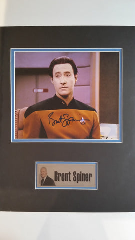 Signed photo of Brent Spiner