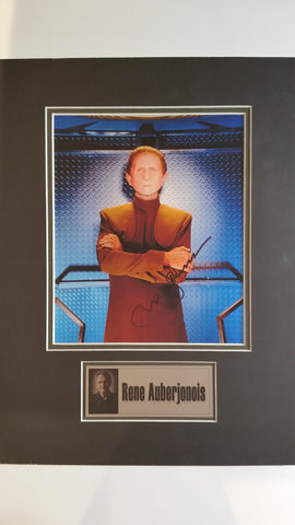 Signed photo of Rene Auberjonois