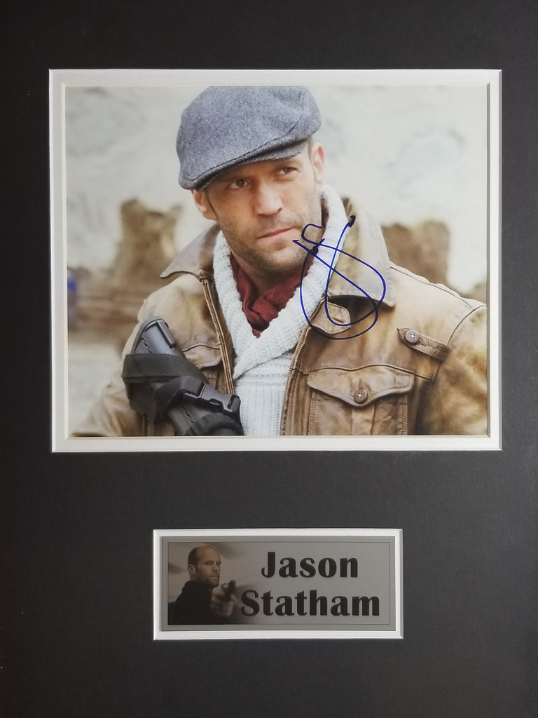 Signed photo of Jason Statham