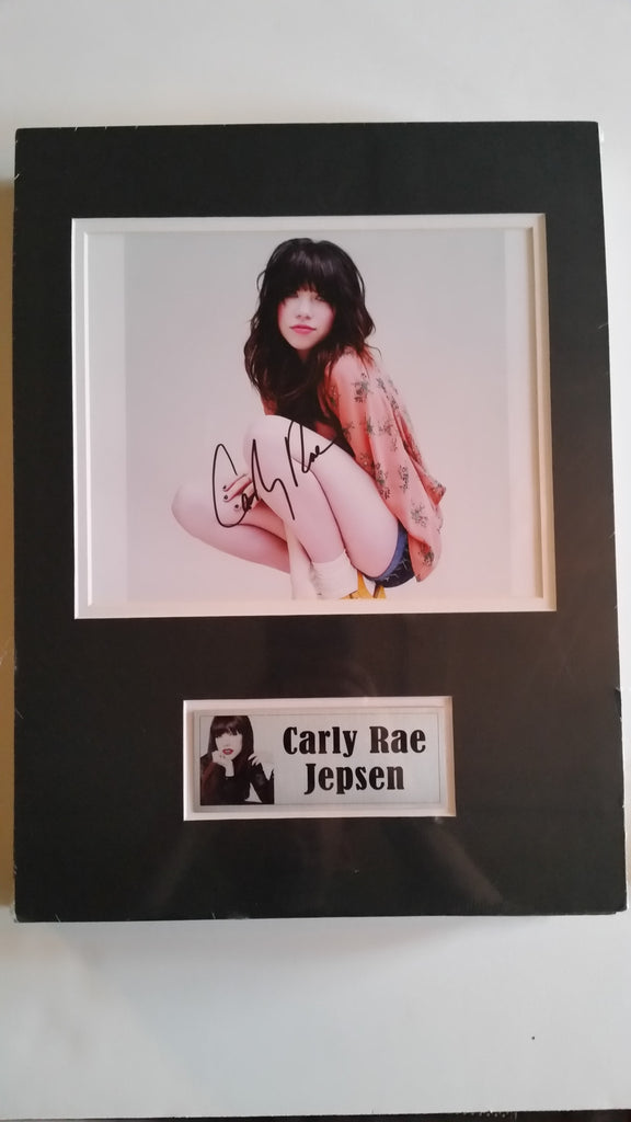 Signed photograph of Carly Rae Jepsen