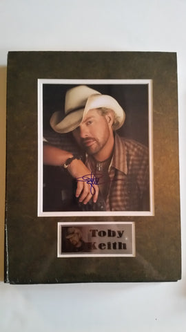 Signed photograph of Toby Keith