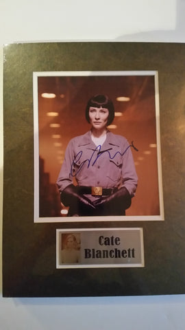 Signed photograph of Cate Blanchett as Irina Spalko
