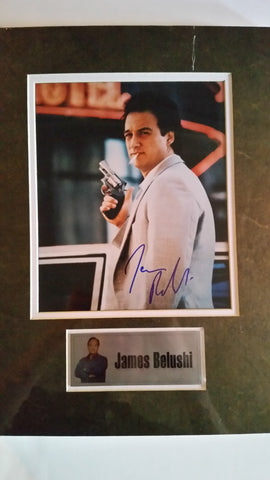 Signed photograph of James Belushi