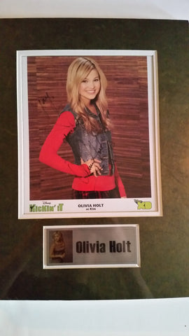 Signed photograph of Olivia Holt