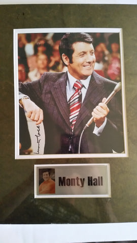 Signed photograph of Monty Hall
