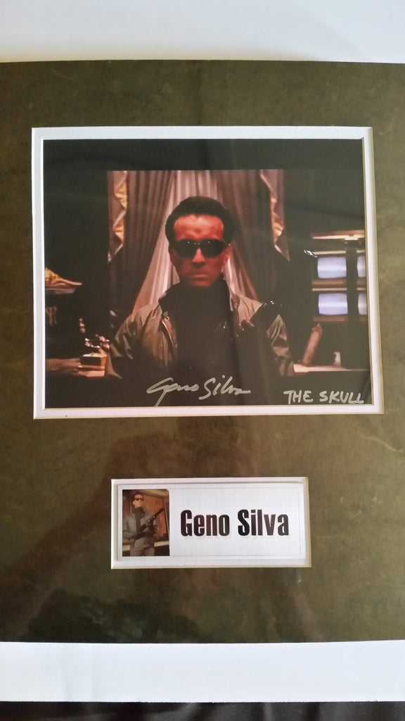 Signed photo of Geno Silva as The Skull