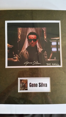 Signed photo of Geno Silva as The Skull