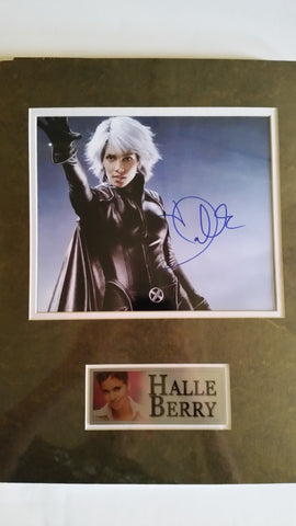 Signed photo of Halle Berry as Storm w/COA