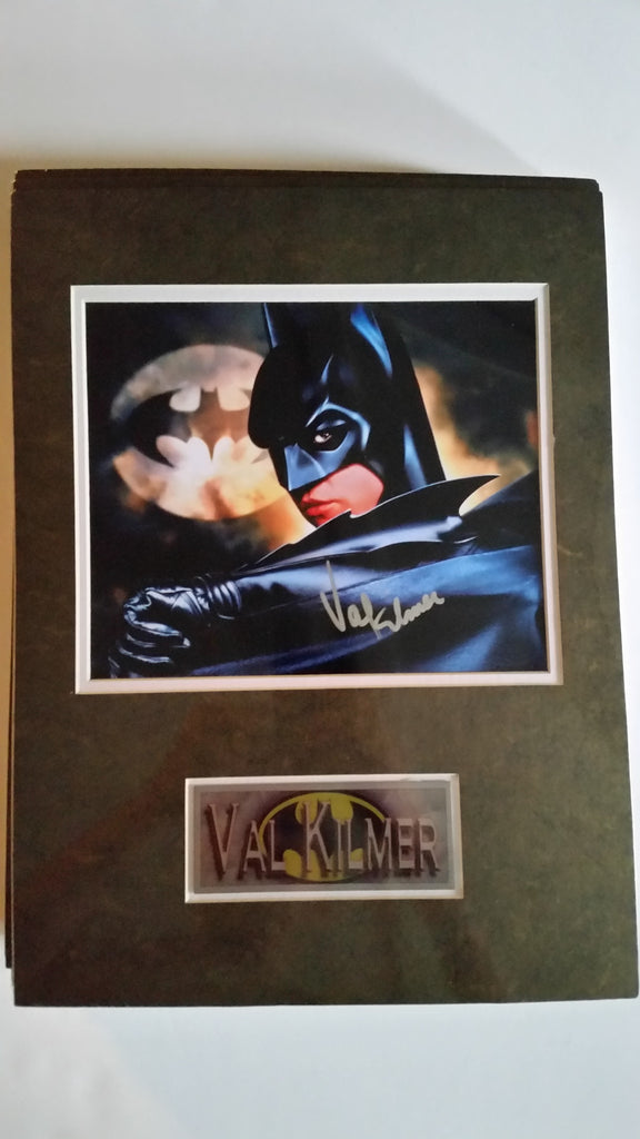 Signed photo of Val Kilmer as Batman w/COA