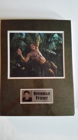 Signed photo of Brendan Fraser as George of the Jungle
