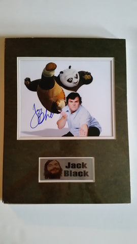 Signed photo of Jack Black