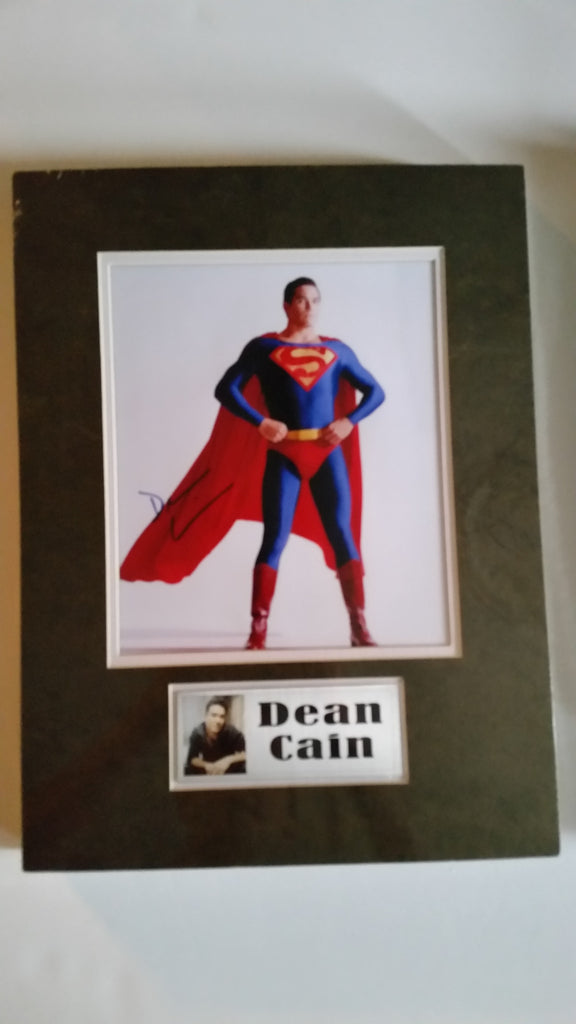 Signed photo of Dean Cain as Superman