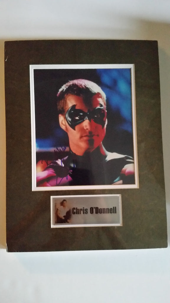 Signed photo of Chris O'Donnell as Robin