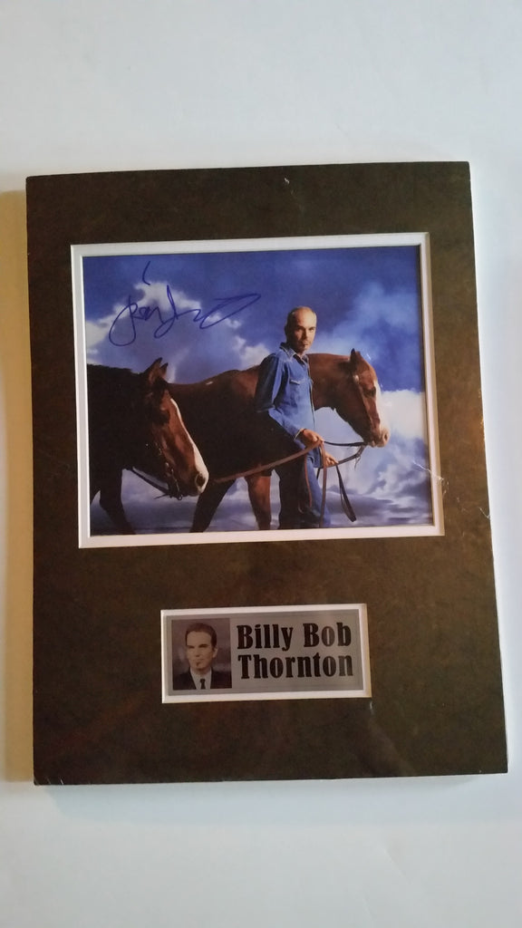 Signed photo of Billy Bob Thornton