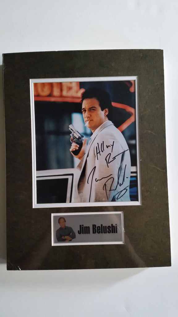 Signed photo of Jim Belushi
