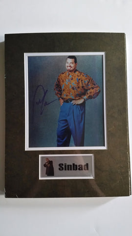 Signed photo of Sinbad