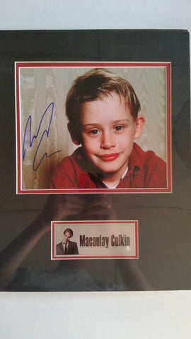 Signed photo of Macaulay Culkin from Home Alone