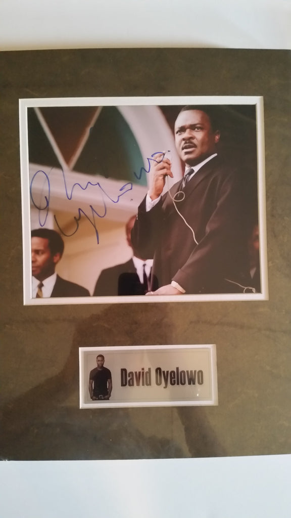 Signed photo of David Oyelowo as Martin Luther King Jr.