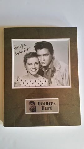 Signed photo of Dolores Hart
