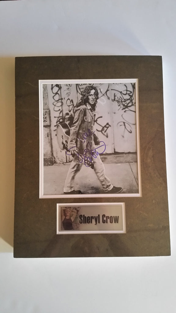 Signed photo of Sheryl Crow