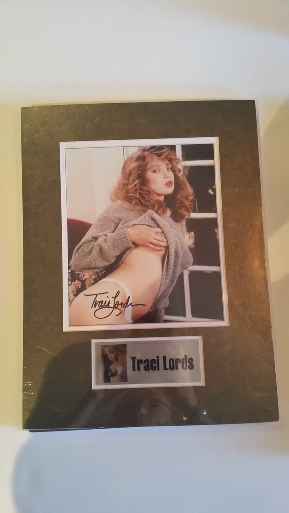 Signed photo of Traci Lords