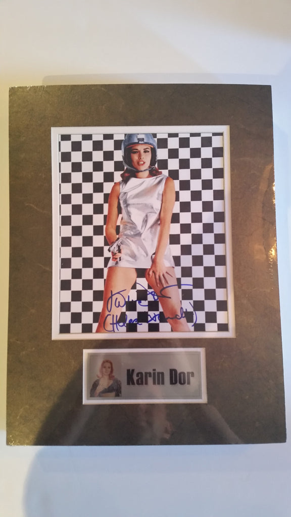 Signed photo of Karin Dor