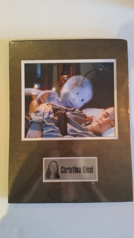 Signed photo of Christina Ricci