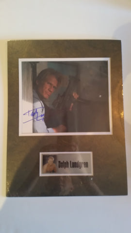 Signed photo of Dolph Lundgren