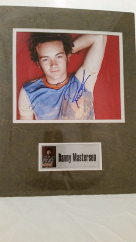 Signed photo of Danny Masterson