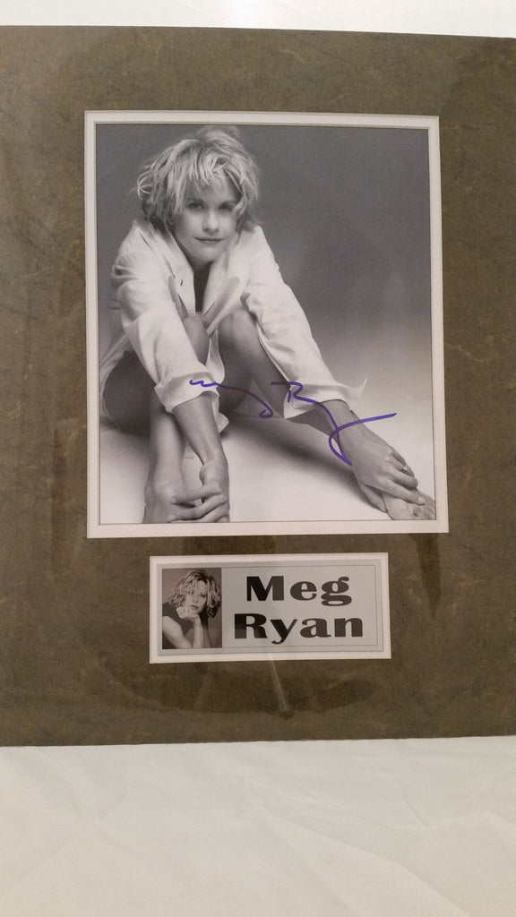 Signed photo of Meg Ryan