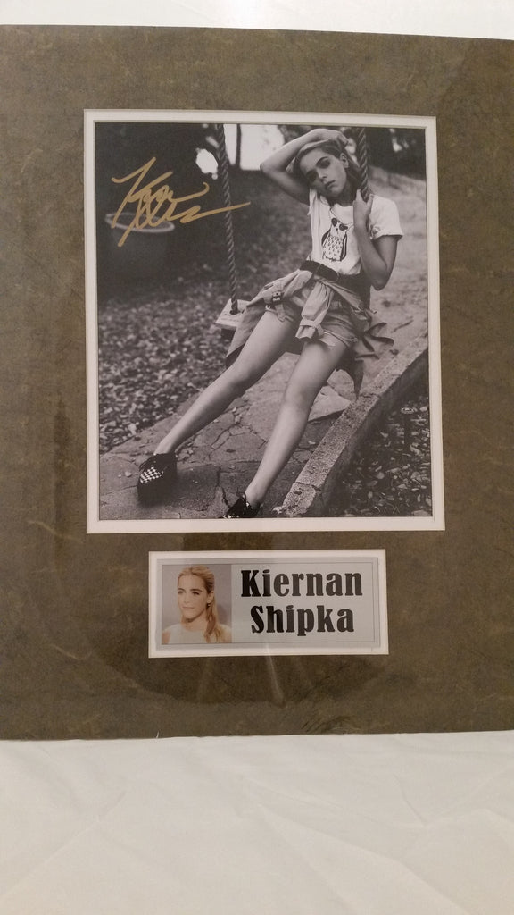 Signed photo of Kiernan Shipka