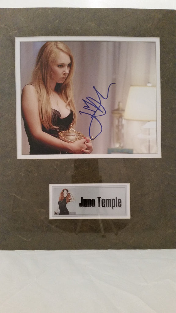 Signed photo of Juno Temple
