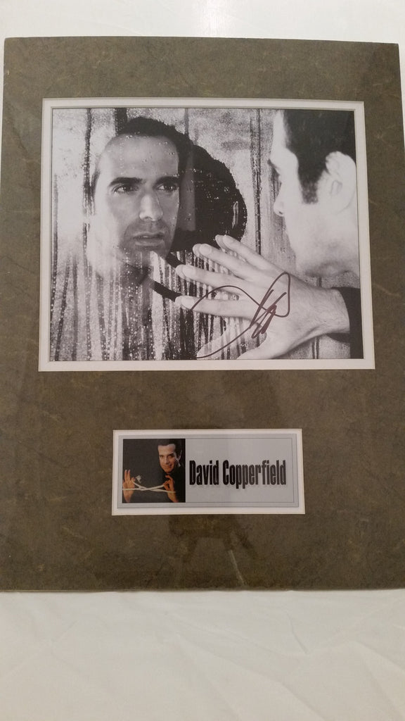 Signed photo of David Copperfield