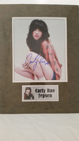 Signed photo of Carly Rae Jepsen