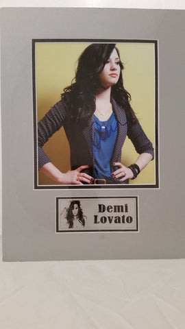 Signed photo of Demi Lovato