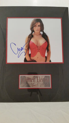 Signed photo of Carmen Electra