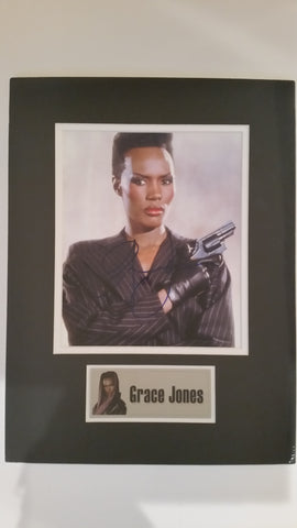 Signed photo of Grace Jones