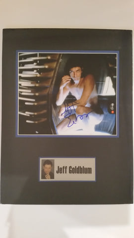 Signed photo of Jeff Goldblum