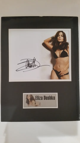 Signed photo of Eliza Dushku
