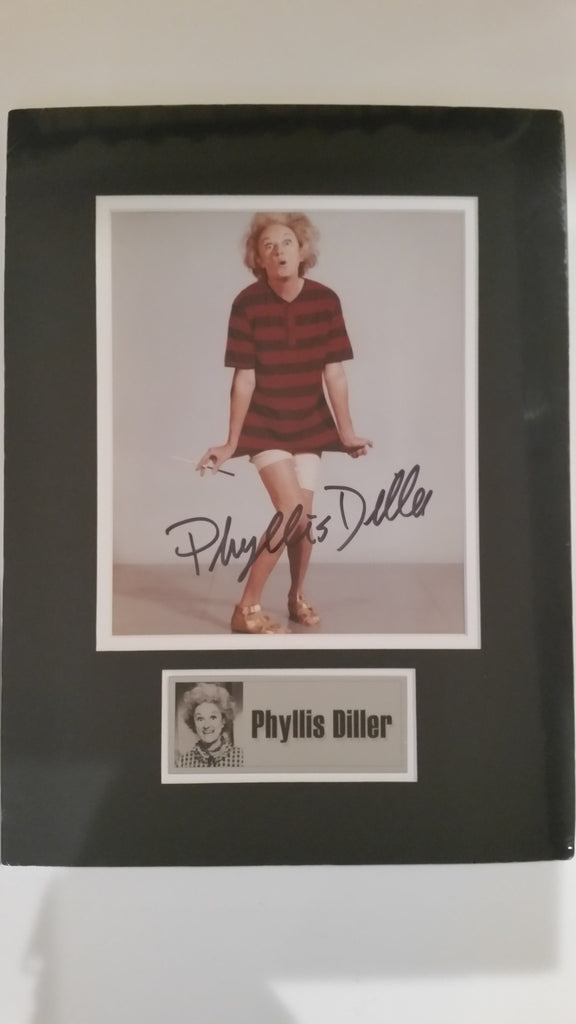 Signed photo of Phyllis Diller