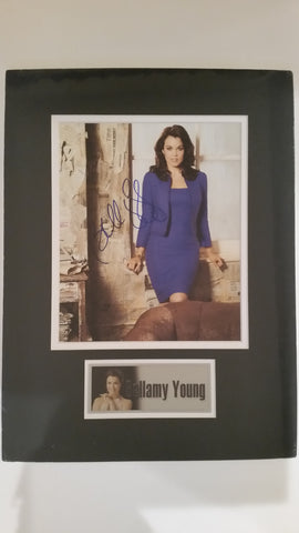 Signed photo of Bellamy Young