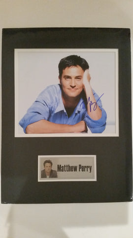 Signed photo of Matthew Perry